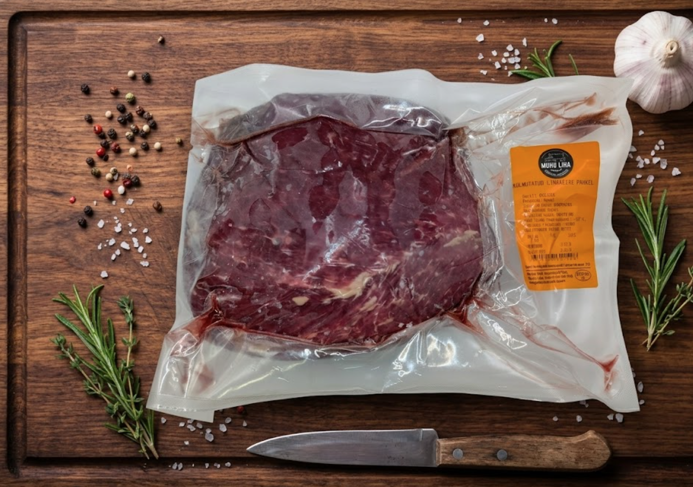 Lihaveise pähkel külmutatud